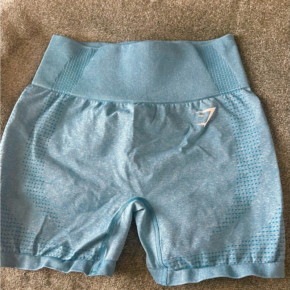 gymshark vital seamless shorts 2.0 in blue